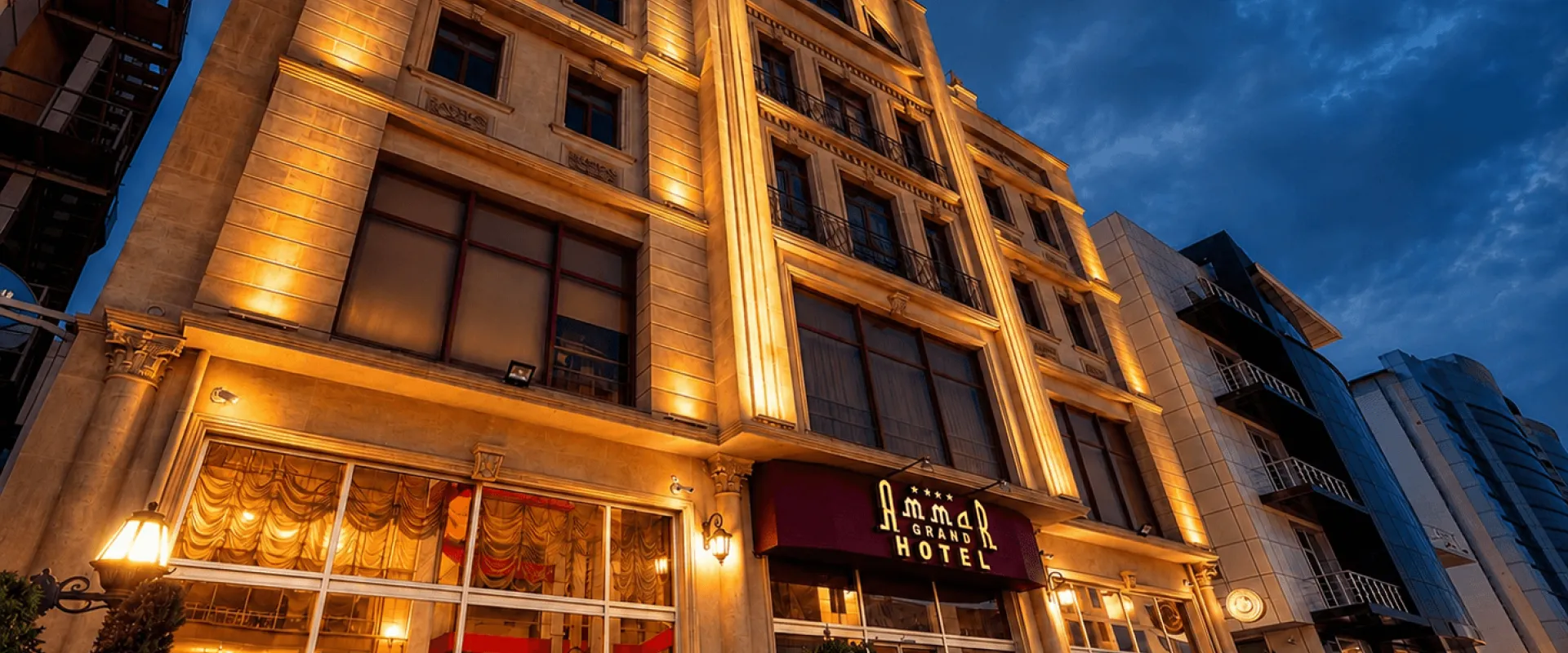 Ammar Grand Hotel exterior in Baku
